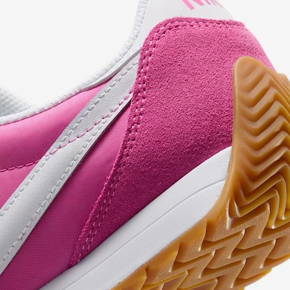 Nike Pacific - Women's Vibrant Pink and White Sneakers - Picture 6 of 8